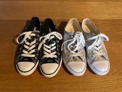 2 paar converse All Star maat 36-37, Kleding | Dames, Schoenen, Zo goed als nieuw, Sneakers, Ophalen