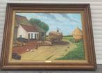 Huile sur toile signe w van buyten, Antiek en Kunst, Ophalen
