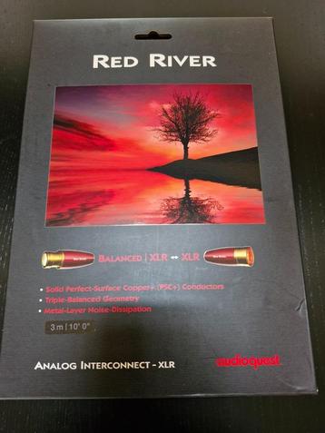 AudioQuest Red River XLR 3 meter beschikbaar voor biedingen