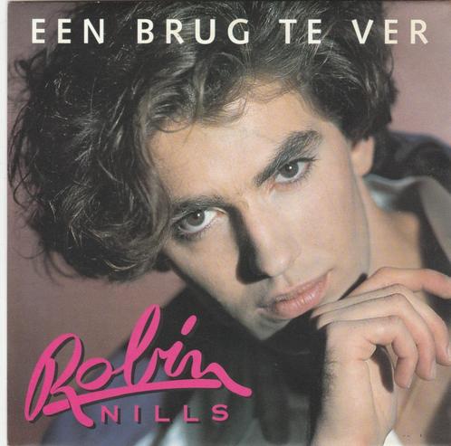 45T: Robin Nills: Een brug te ver, Cd's en Dvd's, Vinyl | Nederlandstalig, Zo goed als nieuw, Overige formaten, Ophalen of Verzenden
