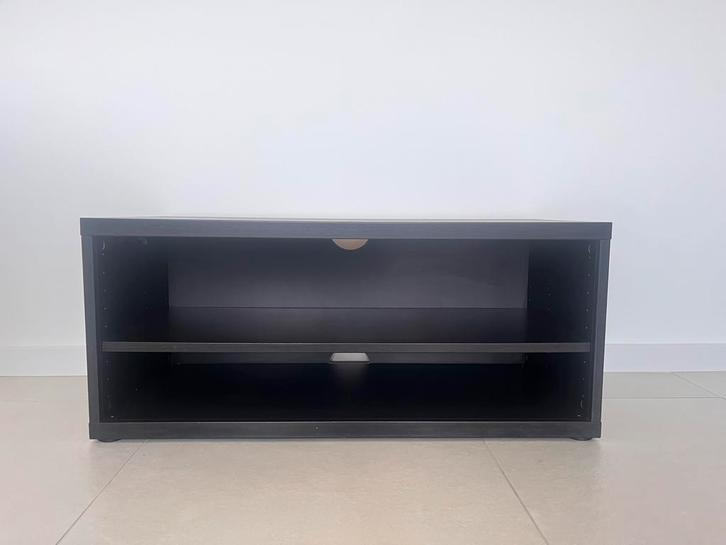 Meuble TV noir, Maison & Meubles, Armoires | Mobilier de télévision, Comme neuf, Moins de 100 cm, 50 à 100 cm, 25 à 50 cm, Enlèvement