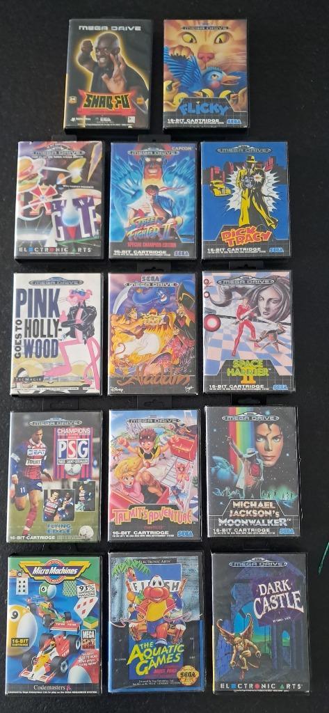Sega Mega Drive 14 Games, Games en Spelcomputers, Games | Sega, Mega Drive, Ophalen of Verzenden