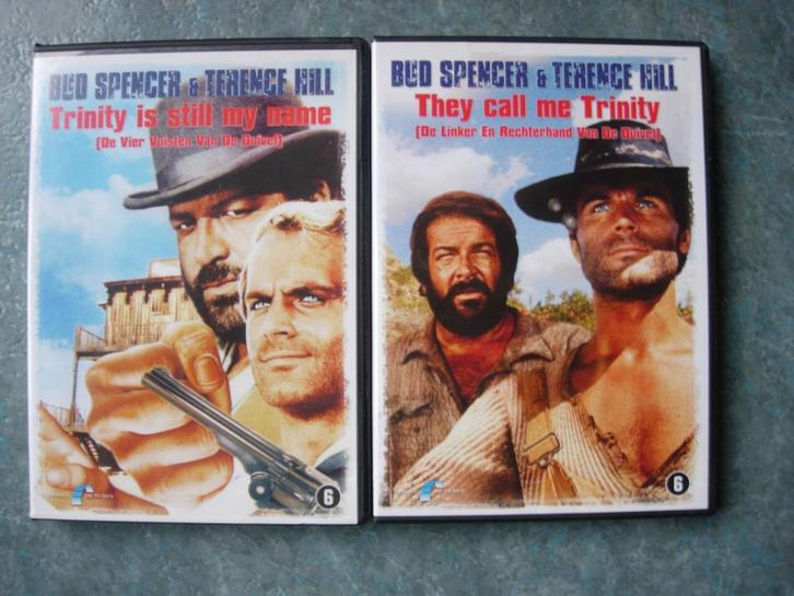 Duo Trinity DVD films, Cd's en Dvd's, Dvd's | Actie, Gebruikt, Actie, Vanaf 6 jaar, Ophalen of Verzenden