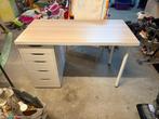 Bureau avec tiroirs IKEA, Ophalen, Gebruikt, Bureau