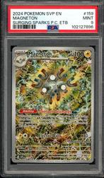 Magneton [Pokemon Center ETB Promo] PSA 9 - SVP159 - Promo, Hobby en Vrije tijd, Verzamelkaartspellen | Pokémon, Ophalen of Verzenden