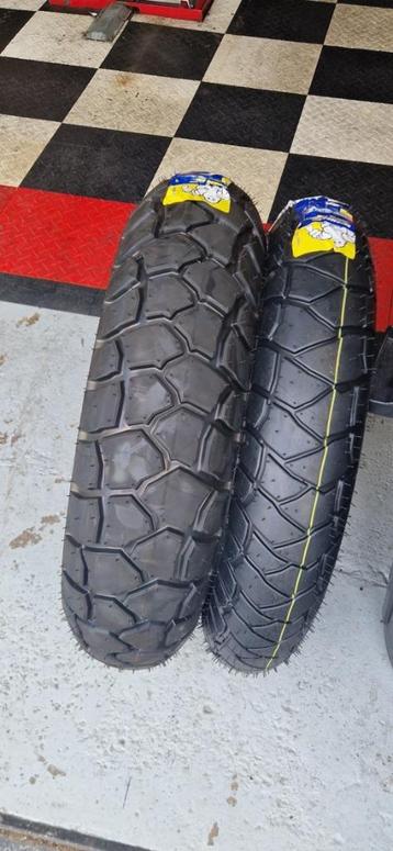 Michelin Anakee adventure motorbanden 120/70R17 en 160/60R17, Enlèvement, Neuf