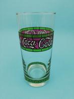 1 Coca-Cola glas raam in lood venster logo, Nieuw, Frisdrankglas, Ophalen of Verzenden