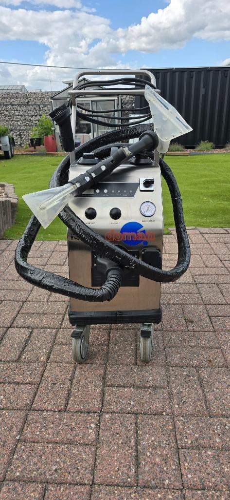 Doman Pegaso Twin Stoomreiniger met stofzuiger, Elektronische apparatuur, Stoomapparaten, Gebruikt, Stoomreiniger, Ophalen