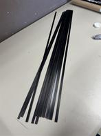 10 x Carbon Fiber Strips Pultruded 800mm, Ophalen of Verzenden, Nieuw