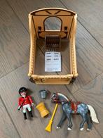 Playmobil paardenboxen - 5108 Shire & 5110 Trakehner, Comme neuf, Ensemble complet, Enlèvement ou Envoi