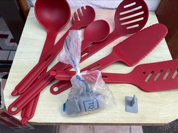 Tupperware ustensiles rouge, Enlèvement ou Envoi, Neuf