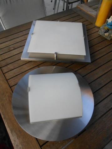 plafondlamp met letlamp en melkglas merk: Massive beschikbaar voor biedingen