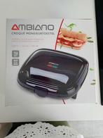 Croque monsieur machine van Ambiano, Elektronische apparatuur, Broodroosters, Ophalen of Verzenden, Zo goed als nieuw