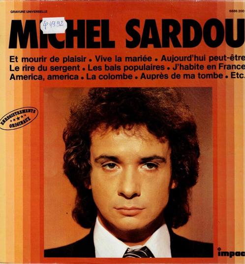 Vinyl, LP   -   Michel Sardou – Michel Sardou, Cd's en Dvd's, Vinyl | Overige Vinyl, Overige formaten, Ophalen of Verzenden