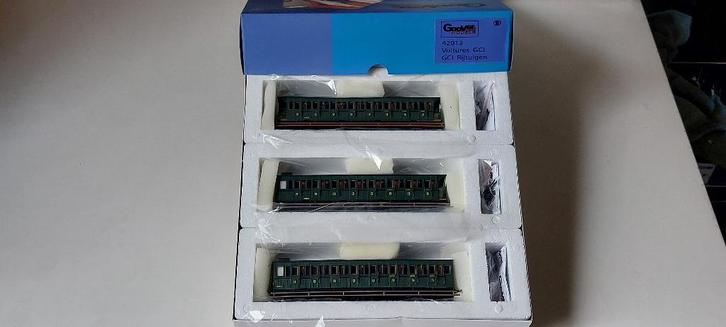 SNCB/NMBS GOOVERS MODELS SET 3 GCI *HO*DC N 42012, Hobby & Loisirs créatifs, Trains miniatures | HO, Neuf, Set de Trains, Autres marques