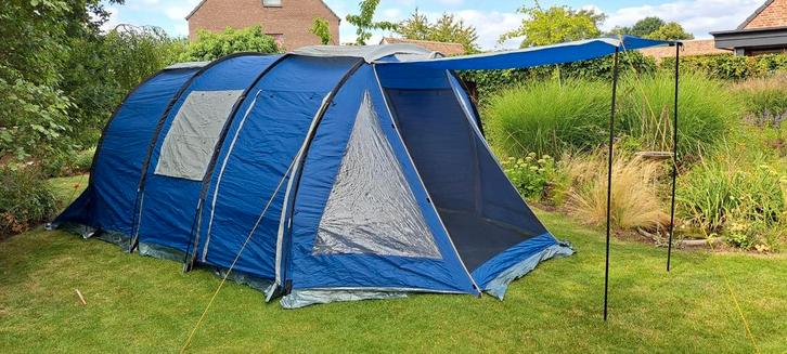 Tunneltent, Caravans en Kamperen, Tenten, Zo goed als nieuw, Ophalen