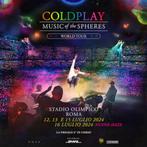 2x tickets zitplaatsen Coldplay Rome - 15/07, Twee personen