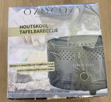 Barbecue de table Ozocozy BBQ-One prêt à l'emploi en 3 minut, Enlèvement ou Envoi, Neuf, Avec accessoires