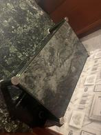 Marmer salontafel, Huis en Inrichting, Tafels | Salontafels, Ophalen, Overige materialen, 50 tot 100 cm, 100 tot 150 cm