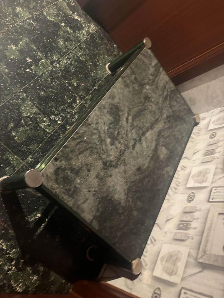 Marmer salontafel, Huis en Inrichting, Tafels | Salontafels, Zo goed als nieuw, 50 tot 75 cm, 100 tot 150 cm, 50 tot 100 cm, Rechthoekig