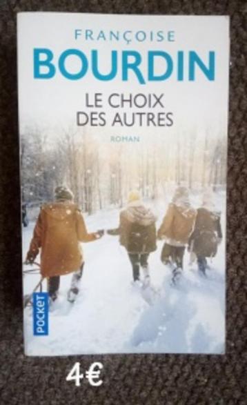 Françoise Bourdin livres 4€ ou 3€    beschikbaar voor biedingen