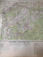 Carte topographique, Belgique, Enlèvement, Utilisé, Autres types