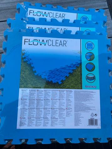 Bestway Flowclear zwembad ondertegel 50x50cm 3 x 9 stuks beschikbaar voor biedingen