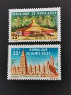 Haute-Volta 1966 - religieuze gebouwen - kerk - moskee **, Postzegels en Munten, Postzegels | Afrika, Ophalen of Verzenden, Overige landen