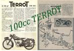 RTM voor 100 - 125 - 250cc TERROT, Motoren, Ophalen of Verzenden