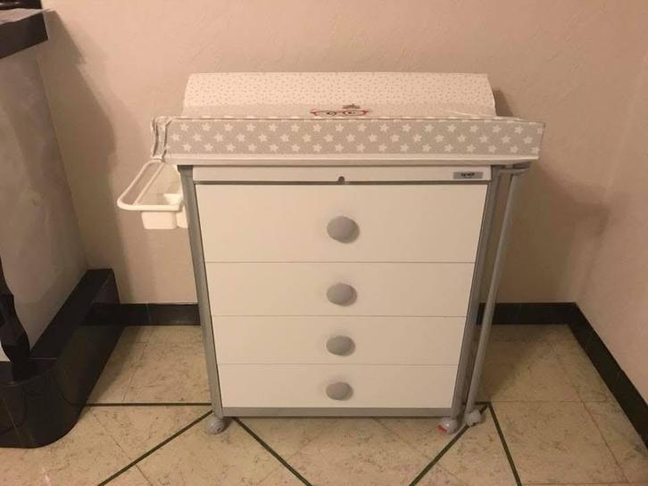 Wastafel met ruime lades en geïntegreerd badje, Kinderen en Baby's, Badjes en Verzorging, Gebruikt, Overige typen, Overige merken
