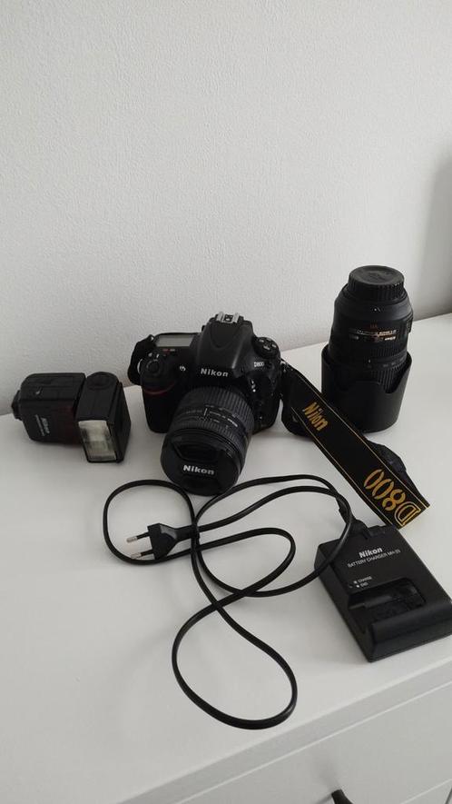 Nikon D800+Nikkor 24-85mm+Nikkor 70-300mm+Nikon SB600, TV, Hi-fi & Vidéo, Appareils photo numériques, Comme neuf, Nikon, Enlèvement