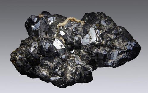 GALENIET kristal cluster + CALCIET uit Zlatograd, Bulgarije, Collections, Minéraux & Fossiles, Minéral, Enlèvement ou Envoi