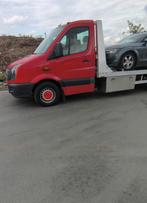 Volkswagen crafter takelwagen 2.0tdi luchtvering, Auto's, Volkswagen, Euro 5, Bedrijf, Te koop, Rood