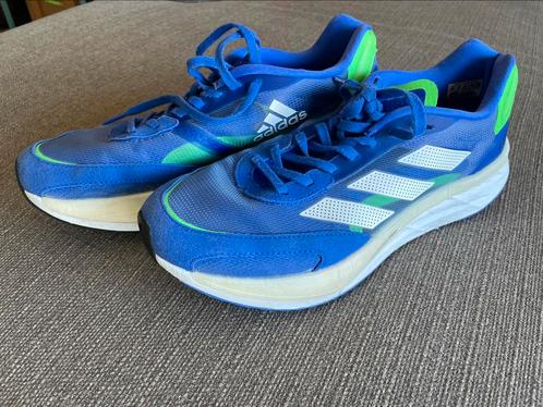 Adidas Adizero Boston - 43 - z.g.a.n., Sport en Fitness, Loopsport en Atletiek, Zo goed als nieuw, Hardloopschoenen, Hardlopen
