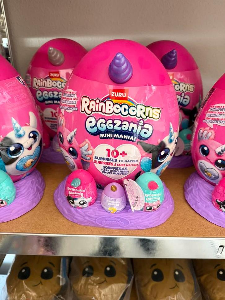ZURU Rainbocorns Eggzania Mania 23cm Verrassingsei knuffel, Kinderen en Baby's, Speelgoed | Knuffels en Pluche, Nieuw, Ophalen of Verzenden