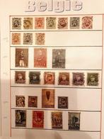 postzegels België, Zonder envelop, Gestempeld, Staatshoofden, Ophalen of Verzenden