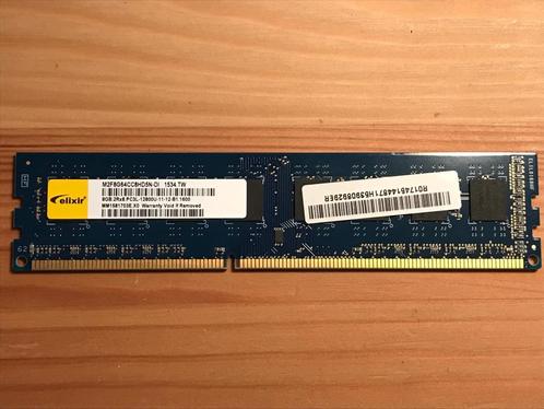 DDR3 Ram Elixir en Kingston, Informatique & Logiciels, Mémoire RAM, Comme neuf, Desktop, 8 GB, DDR3, Enlèvement ou Envoi