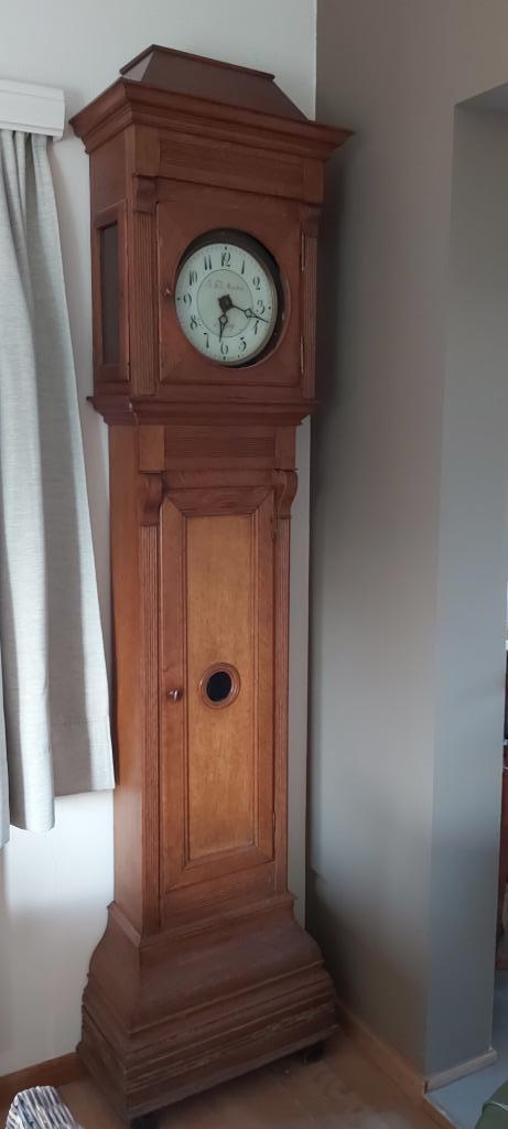 Horloge de Parquet "liégeoise" fin XIX ème., Antiquités & Art, Antiquités | Horloges, Enlèvement