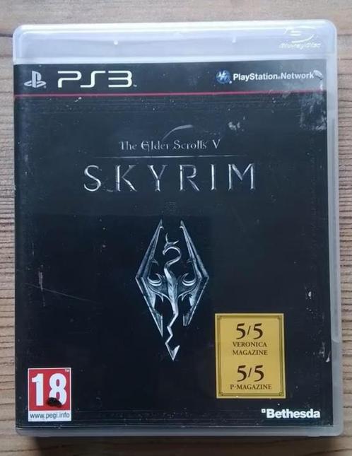 The Elder Scrolls V Skyrim - Playstation 3, Consoles de jeu & Jeux vidéo, Jeux | Sony PlayStation 3, Comme neuf, Jeu de rôle (Role Playing Game)