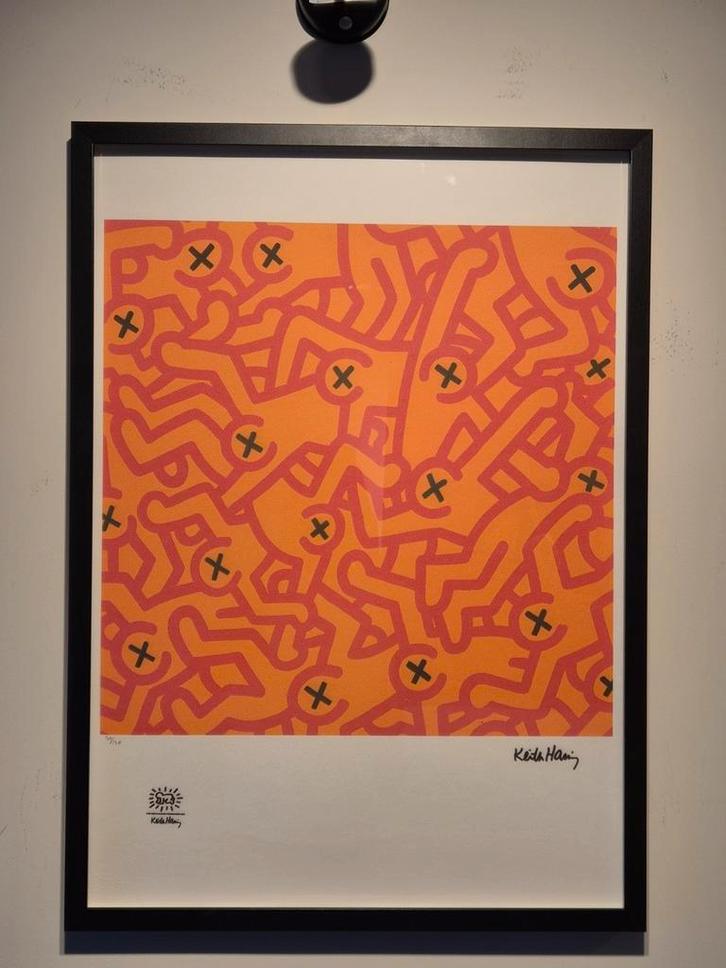 Keith Haring Litho, Antiek en Kunst, Kunst | Litho's en Zeefdrukken, Ophalen