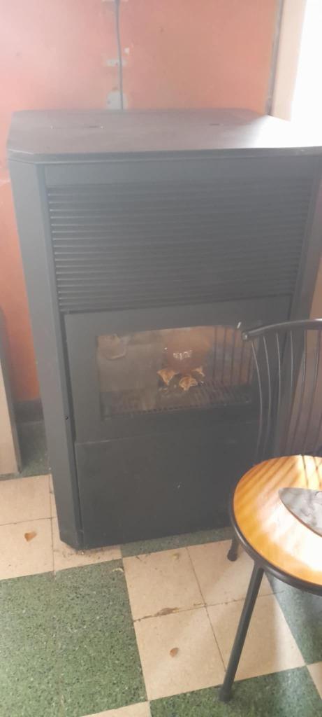 Pelletkachel, Huis en Inrichting, Kachels, Gebruikt, Vrijstaand, Pelletkachel, Overige brandstoffen, Ophalen