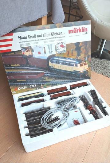 Kit de train Marklin H0 Delta 2983, Enlèvement ou Envoi, Comme neuf, Set de Trains, Courant continu ou Courant alternatif