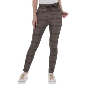 Fashion chinobroek - legging bruin L/XL beschikbaar voor biedingen