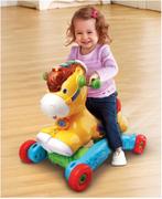 VTech Baby 2 in 1 Hobbelpaard - Van 1 tot 4 Jaar, Kinderen en Baby's, Speelgoed | Educatief en Creatief, Ophalen, Nieuw, Met geluid