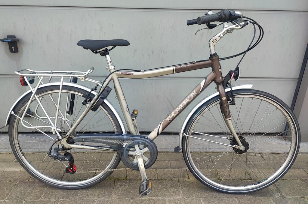 Herenfiets Thompson met 7 versnellingen., Fietsen en Brommers, Fietsen | Heren | Sportfietsen en Toerfietsen, Zo goed als nieuw