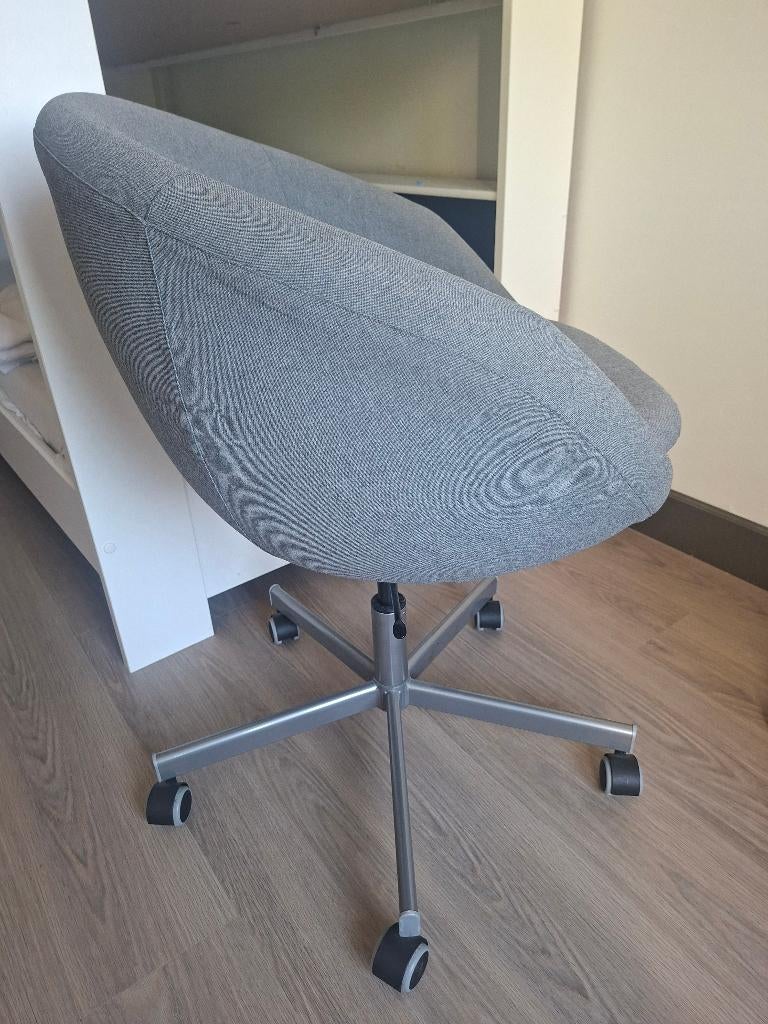 Bureaustoel, Huis en Inrichting, Bureaustoelen, Ophalen, Gebruikt, Grijs, Bureaustoel