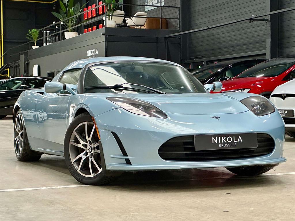 Tesla Roadster V2.5 - HEATED SEATS - 2 DIN SCREEN - HARDTOP, Gebruikt, Cabriolet, Blauw, Roadster