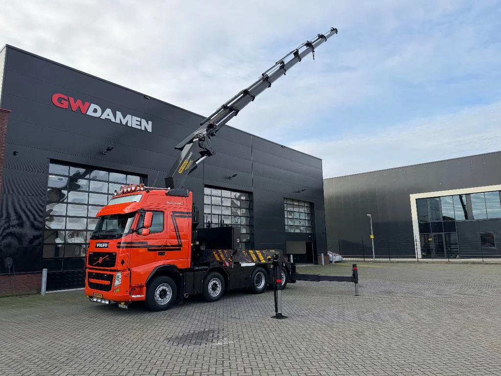 Volvo FH 500 8x2 Palfinger PK 85002 Euro 5, Autos, Camions, Euro 5, Achat, 375 kW, Autres couleurs