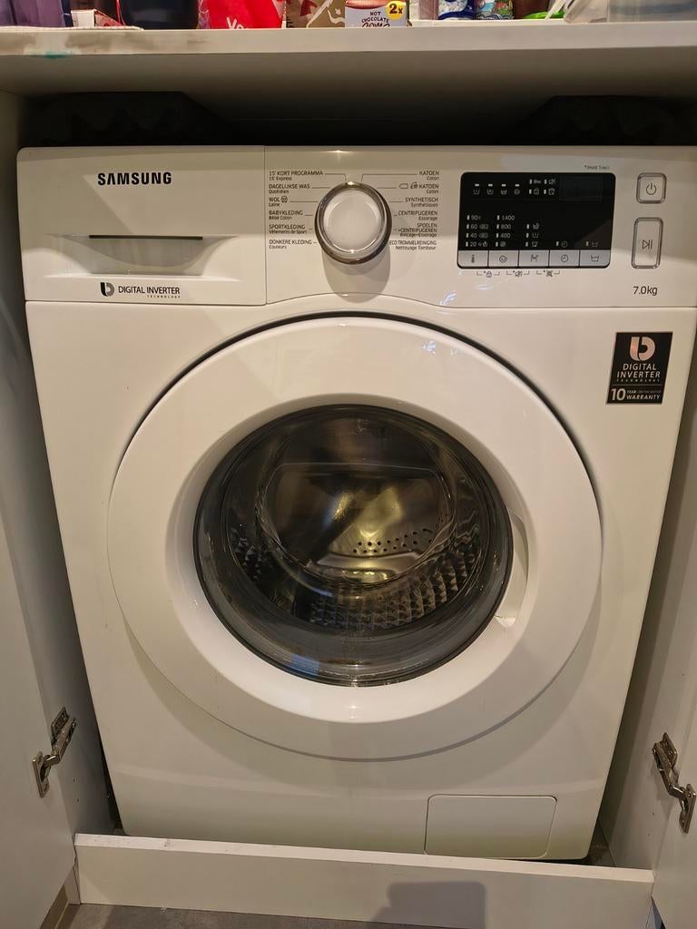 Defecte wasmachine, Ophalen