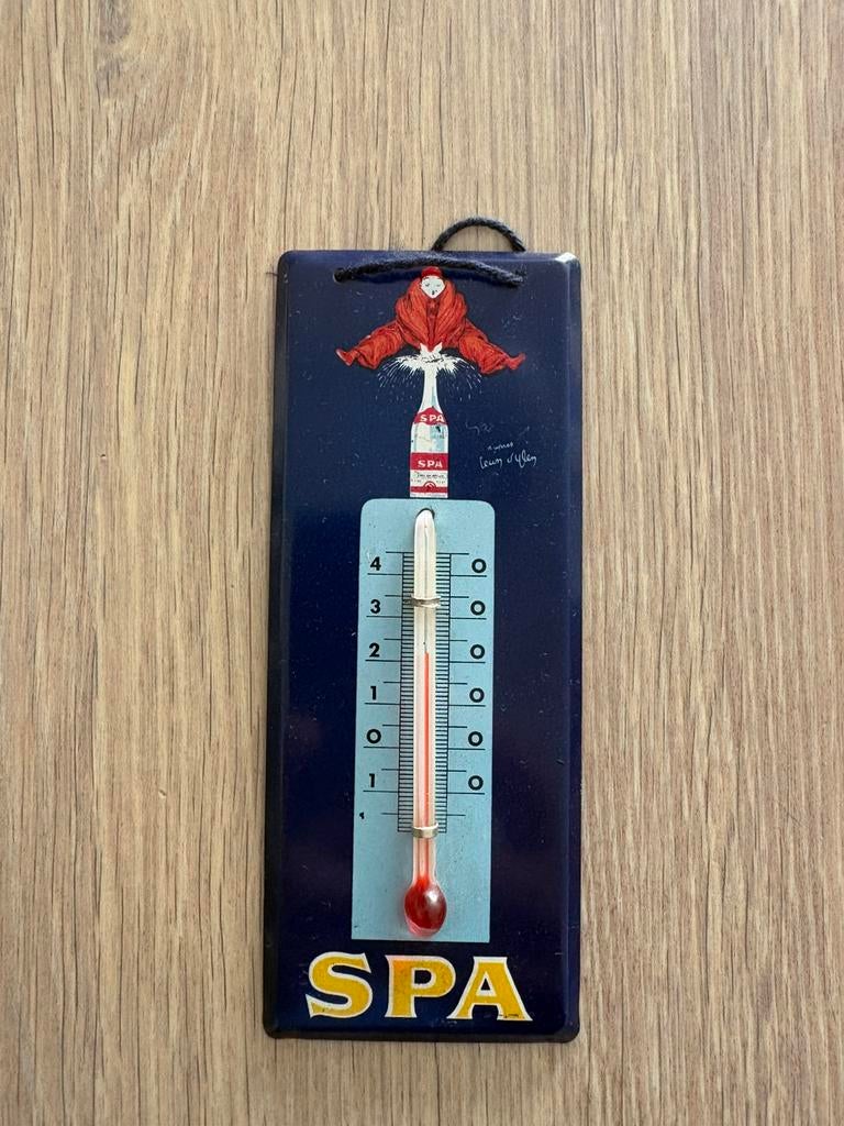 Thermomètre en étain, Collections, Marques & Objets publicitaires, Enlèvement ou Envoi, Comme neuf